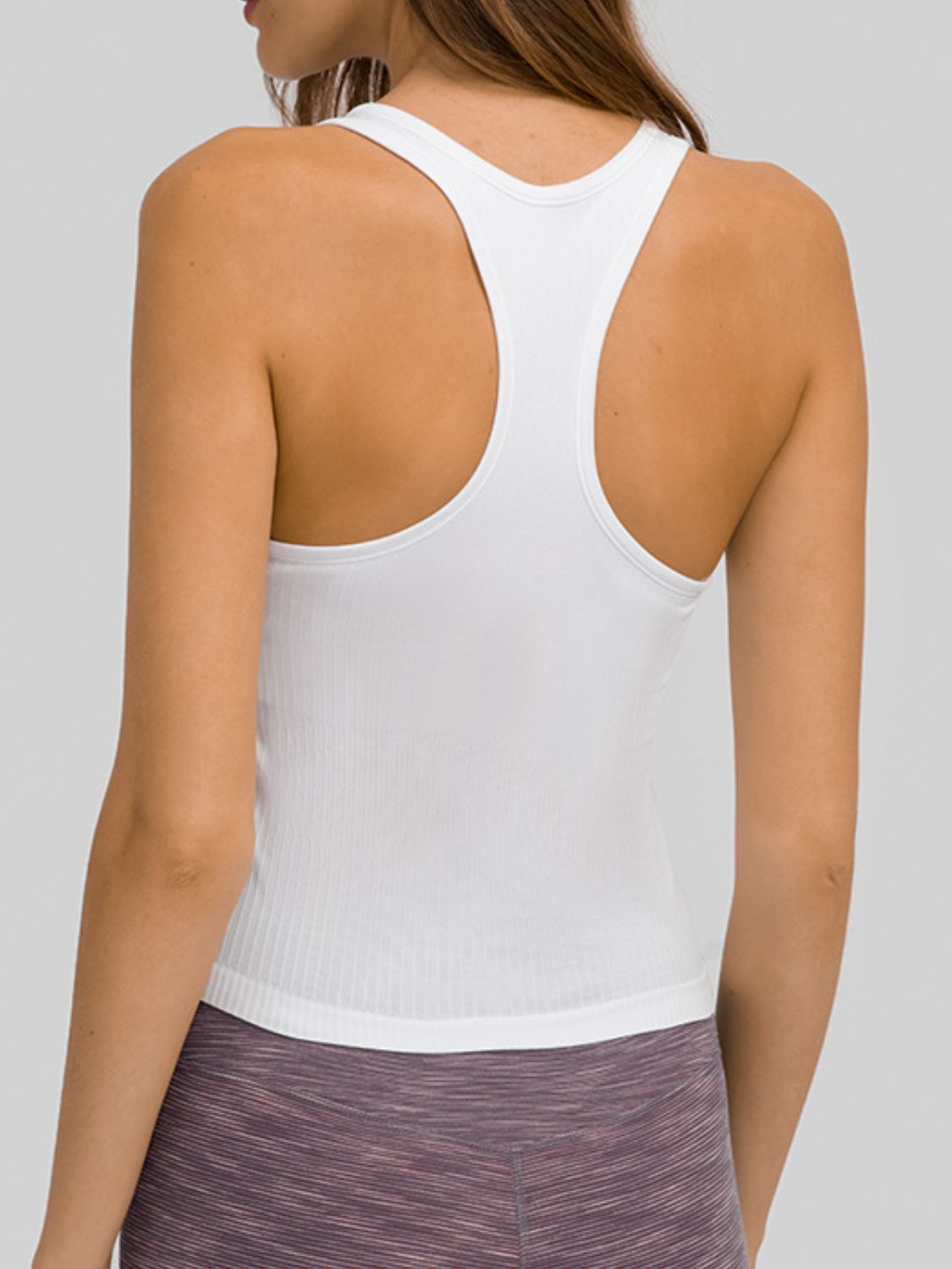 Round Neck Racerback Active Tank - House of Cardwell