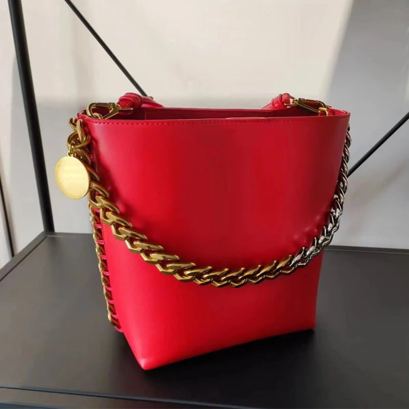 New Women's High-Quality Luxury Bucket Shoulder Party Handbag eprolo
