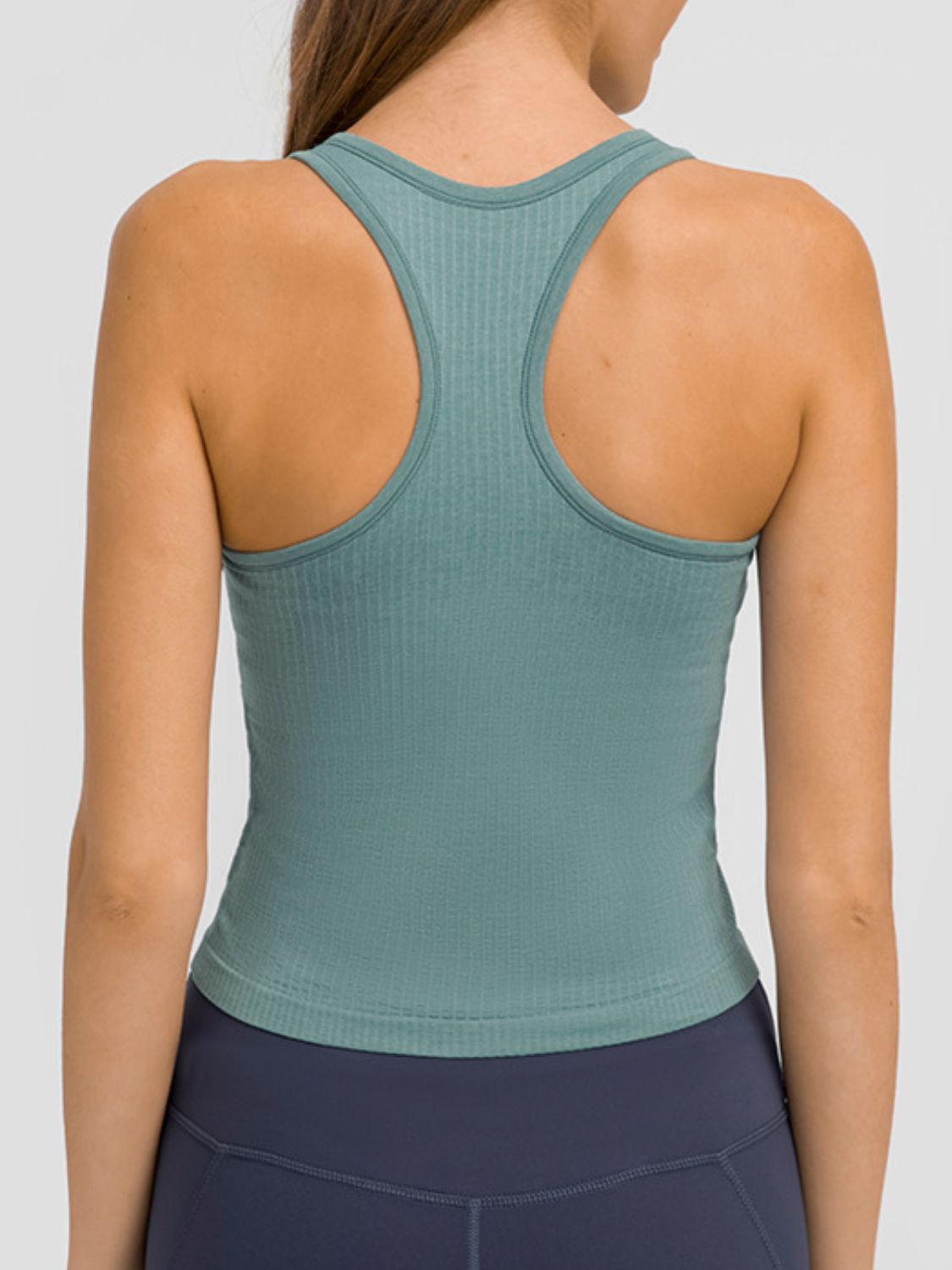 Round Neck Racerback Active Tank - House of Cardwell