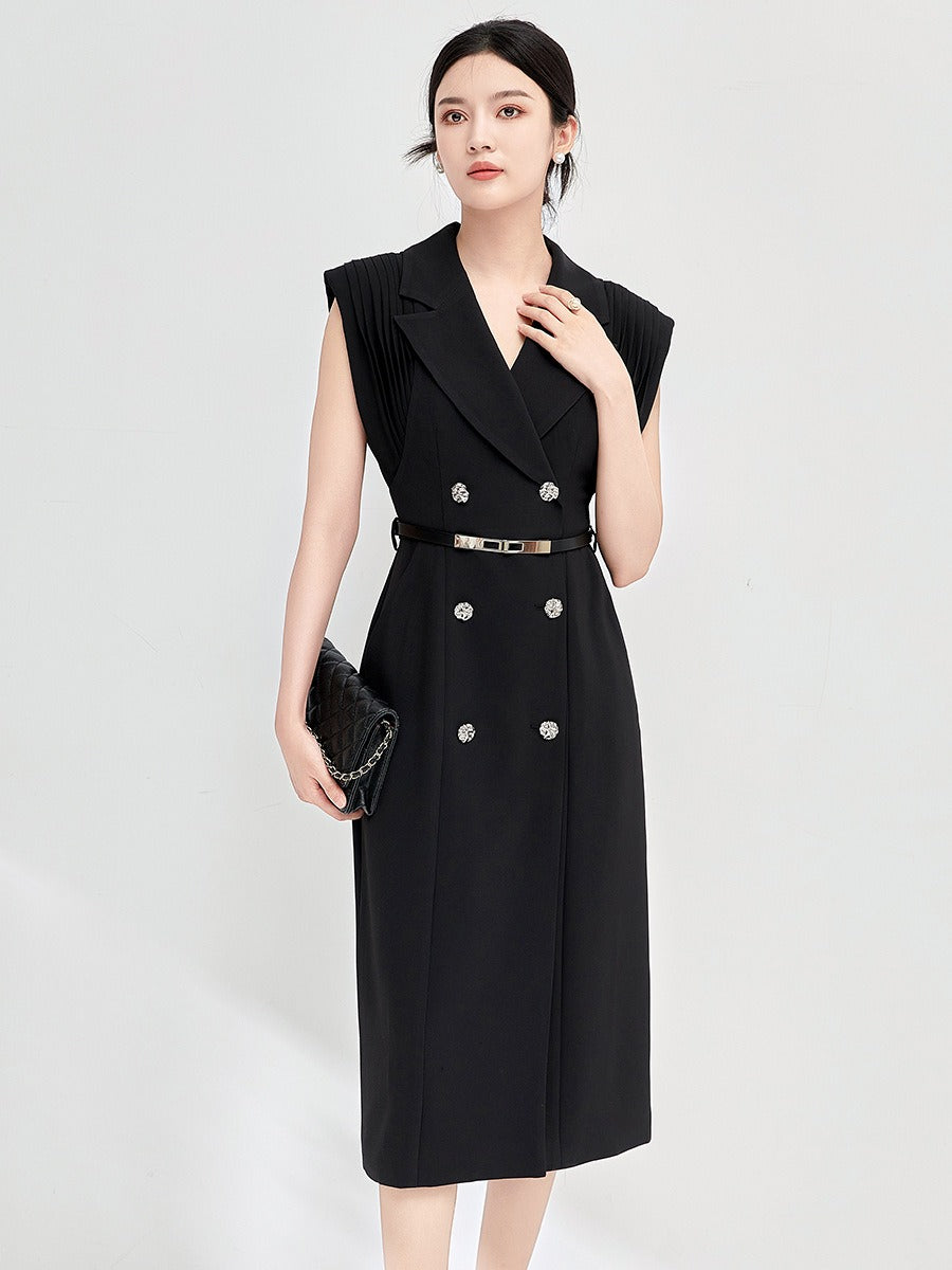 Commuting temperament, professional femininity, light luxury waist dress for women - House of Cardwell
