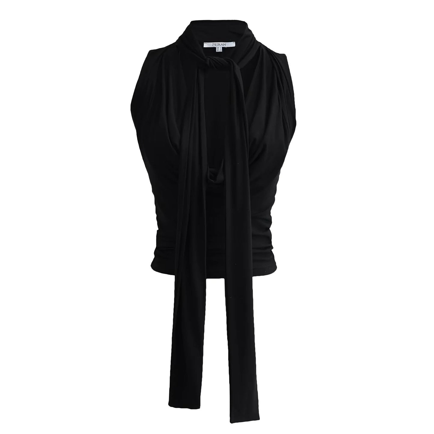 Spicy Girl, Sexy Swinging Neck, Slim Fit, Elegant Style, Hanging Neck Tank Top, Women's Open collarbone, Showy Figure, Strap Sho - House of Cardwell