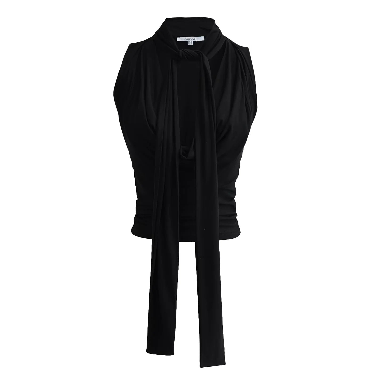 Spicy Girl, Sexy Swinging Neck, Slim Fit, Elegant Style, Hanging Neck Tank Top, Women's Open collarbone, Showy Figure, Strap Sho - House of Cardwell