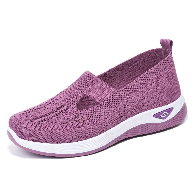 Women's breathable and comfortable soft soled casual one foot mesh shoes eprolo