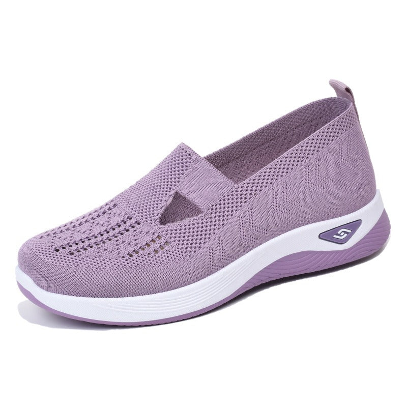 Women's breathable and comfortable soft soled casual one foot mesh shoes eprolo