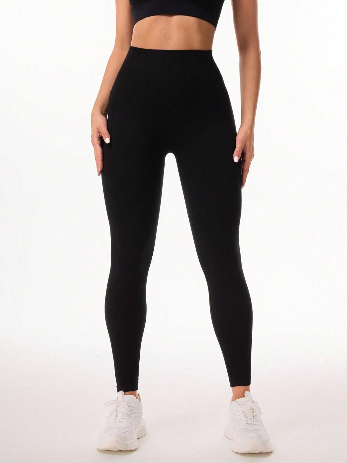 Pocketed High Waist Active Leggings - House of Cardwell