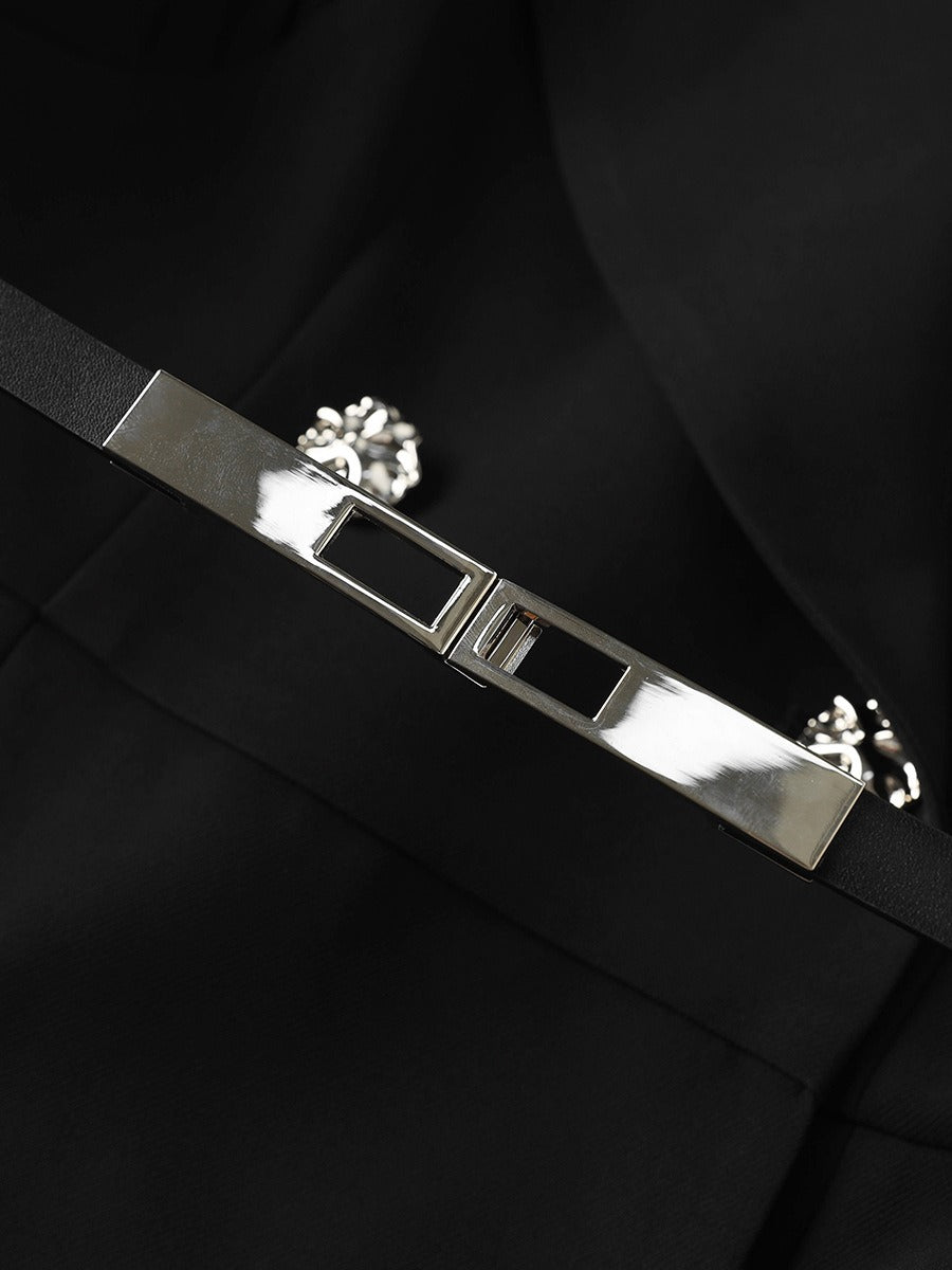 Commuting temperament, professional femininity, light luxury waist dress for women - House of Cardwell