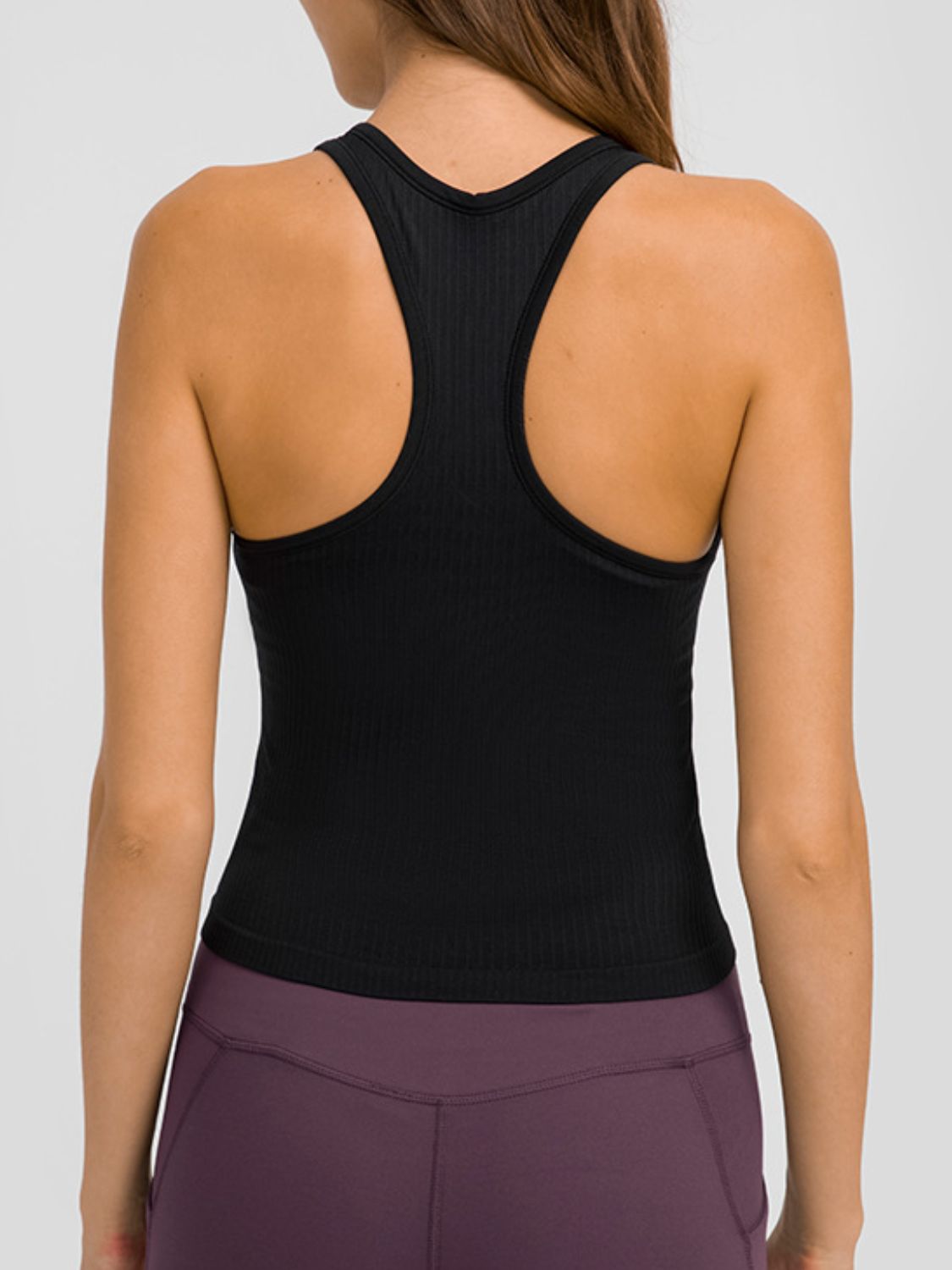 Round Neck Racerback Active Tank - House of Cardwell