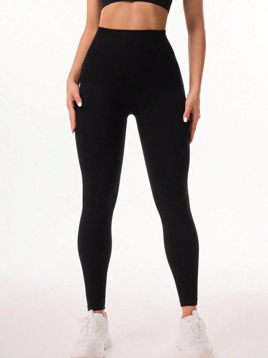 Pocketed High Waist Active Leggings - House of Cardwell