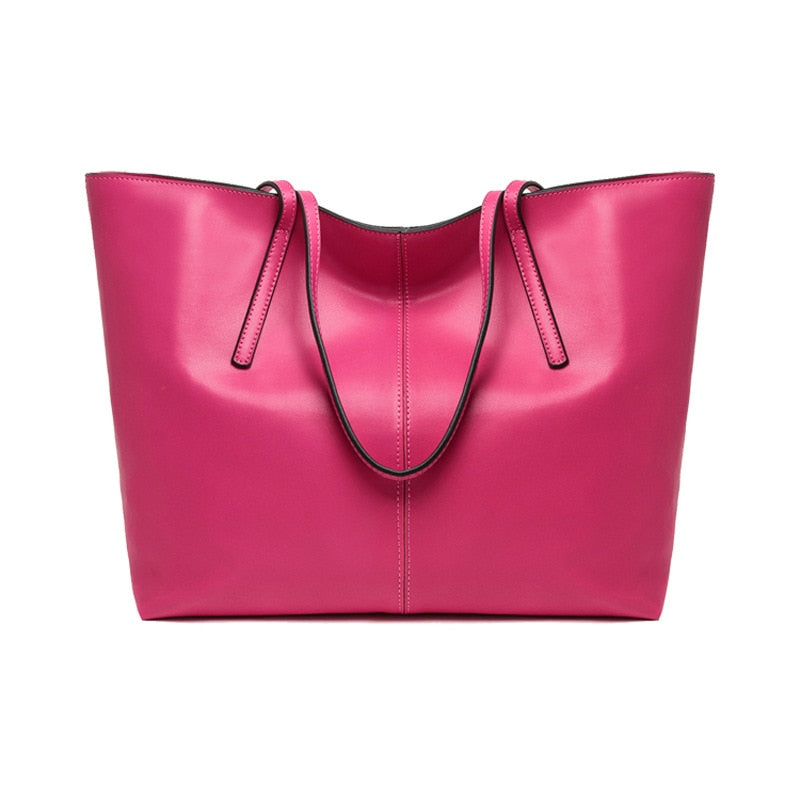 Luxury Leather Handbags Ladies Bags Designer Large Capacity Totes Ladies One Shoulder Crossbody Bags High Quality Shopping Bags - House of Cardwell