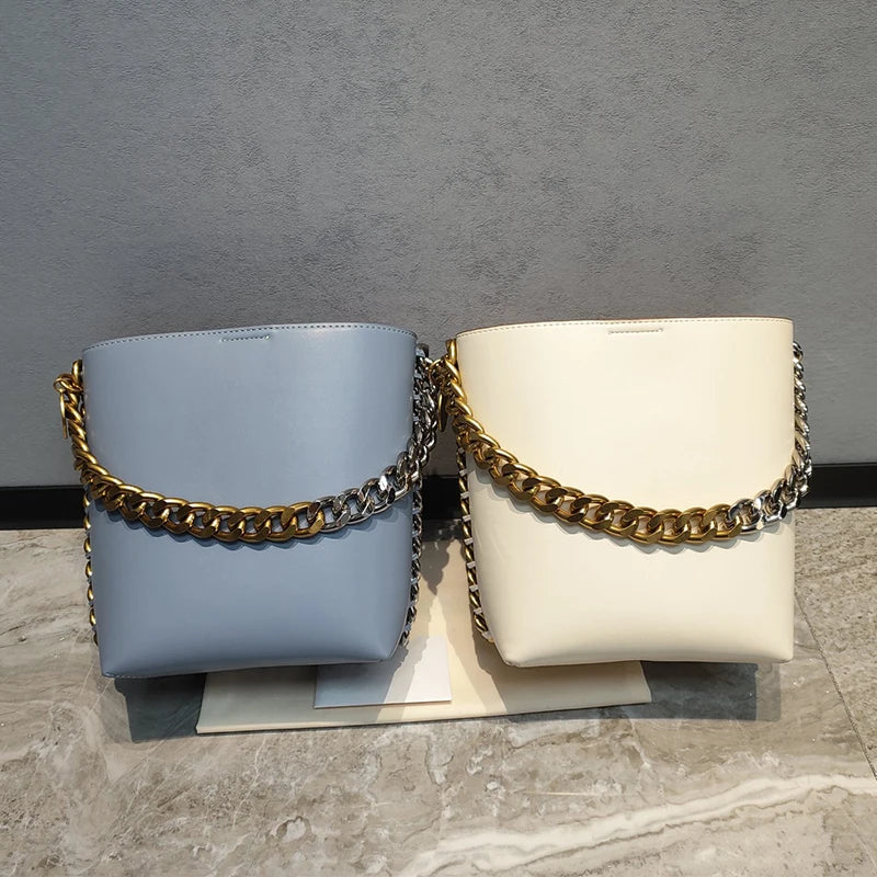 New Women's High-Quality Luxury Bucket Shoulder Party Handbag eprolo