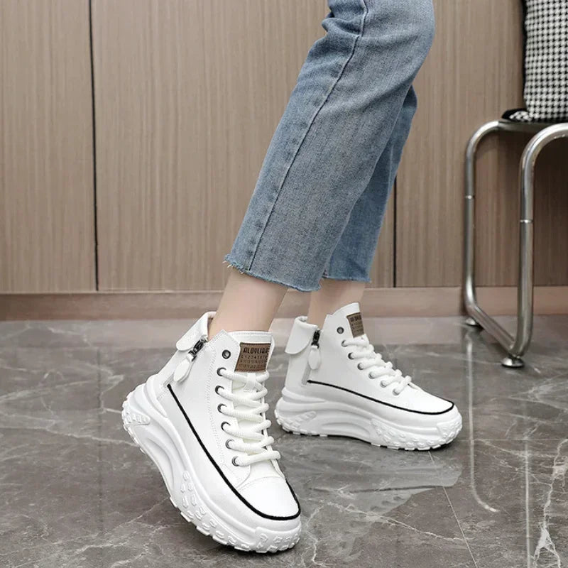 New! Luxury Fashionable High-Top Platform Casual Sneakers eprolo