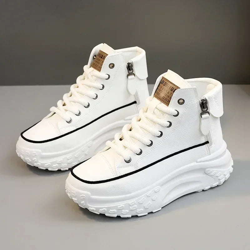 New! Luxury Fashionable High-Top Platform Casual Sneakers eprolo