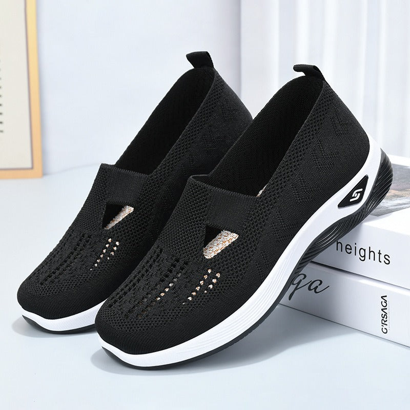 Women's breathable and comfortable soft soled casual one foot mesh shoes eprolo