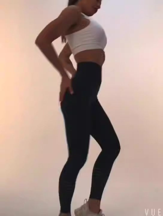 Hip drying high waisted mesh yoga elastic tight pants - House of Cardwell