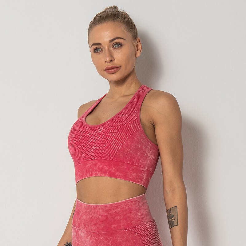 House of Cardwell Padded Seamless Workout Yoga Gym Bra eprolo