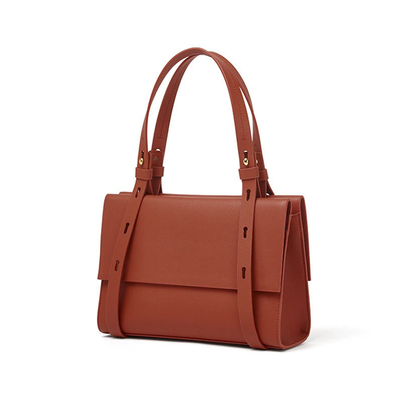 Genuine Leather Shoulder Bag Tote Bag Senior Sense Of Fashion Senior Versatile Niche Design Women's Bags Handbag eprolo
