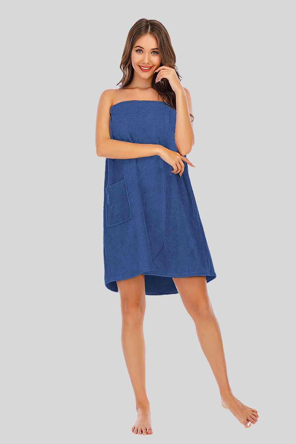 Strapless Robe with pocket - House of Cardwell