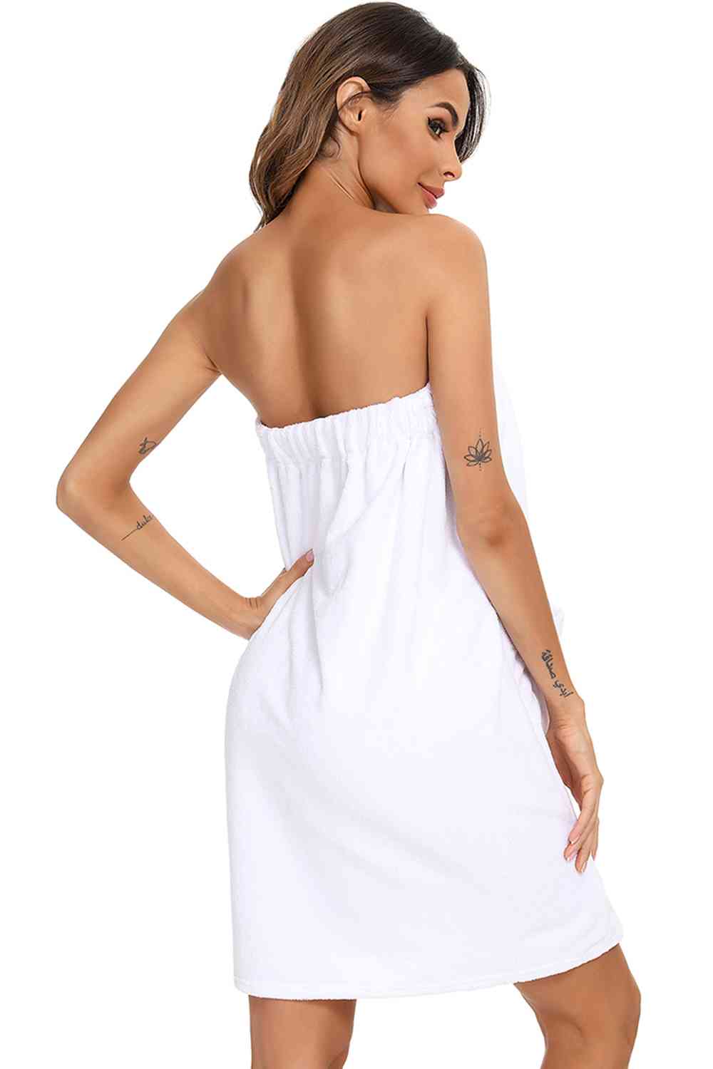 Strapless Robe with pocket - House of Cardwell
