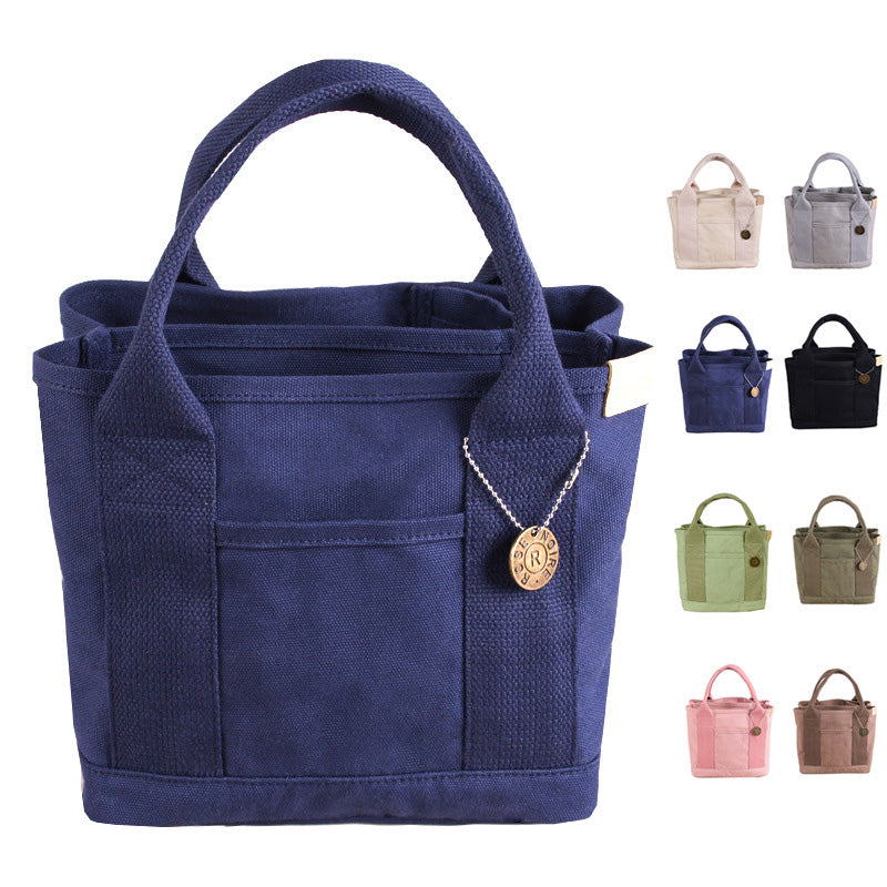 High Grade Canvas Bag Bento Bag Handbag 16A Canvas Women's Bag Handbag eprolo