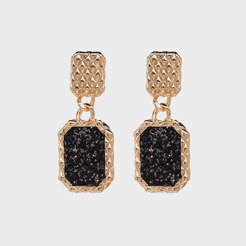 Geometric Alloy Dangle Earrings - House of Cardwell