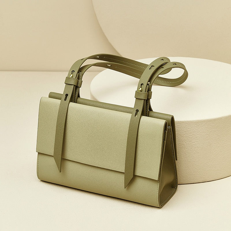 Genuine Leather Shoulder Bag Tote Bag Senior Sense Of Fashion Senior Versatile Niche Design Women's Bags Handbag eprolo