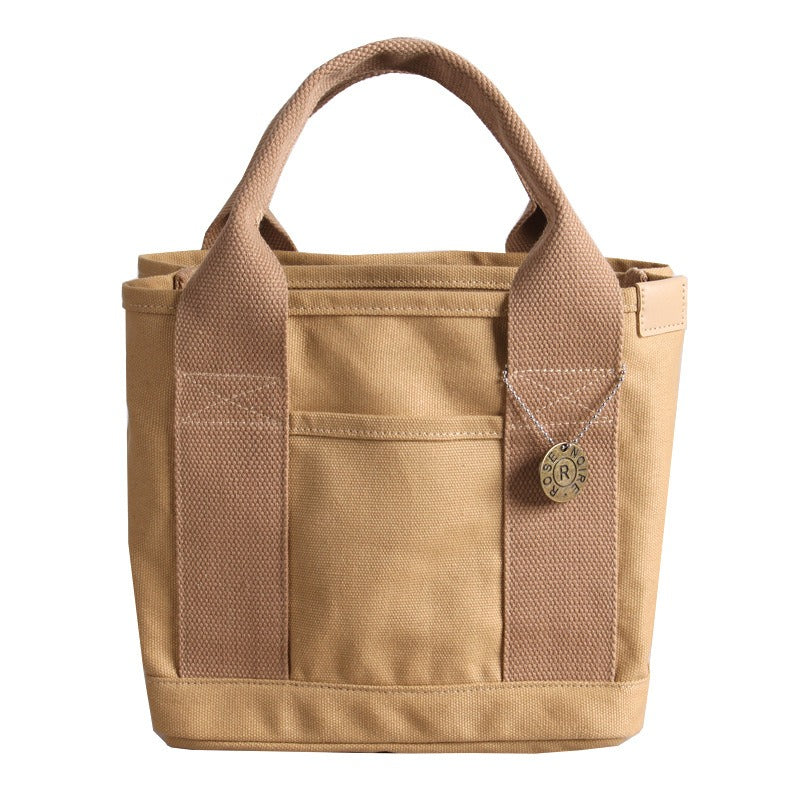 High Grade Canvas Bag Bento Bag Handbag 16A Canvas Women's Bag Handbag eprolo