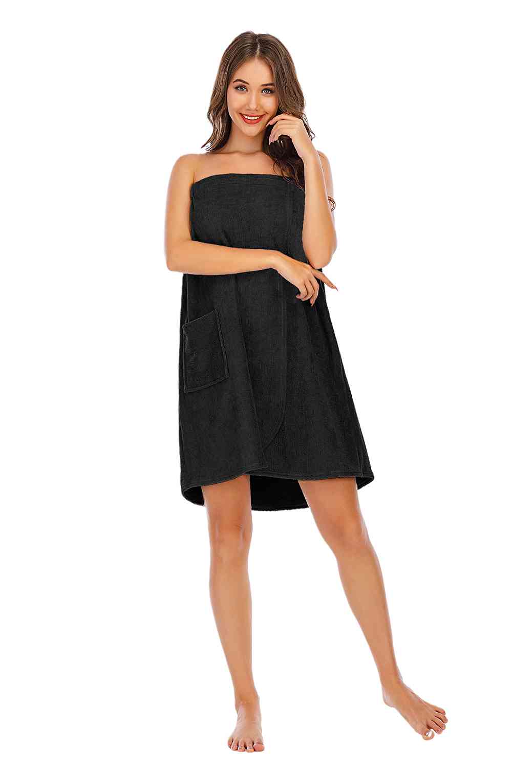 Strapless Robe with pocket - House of Cardwell