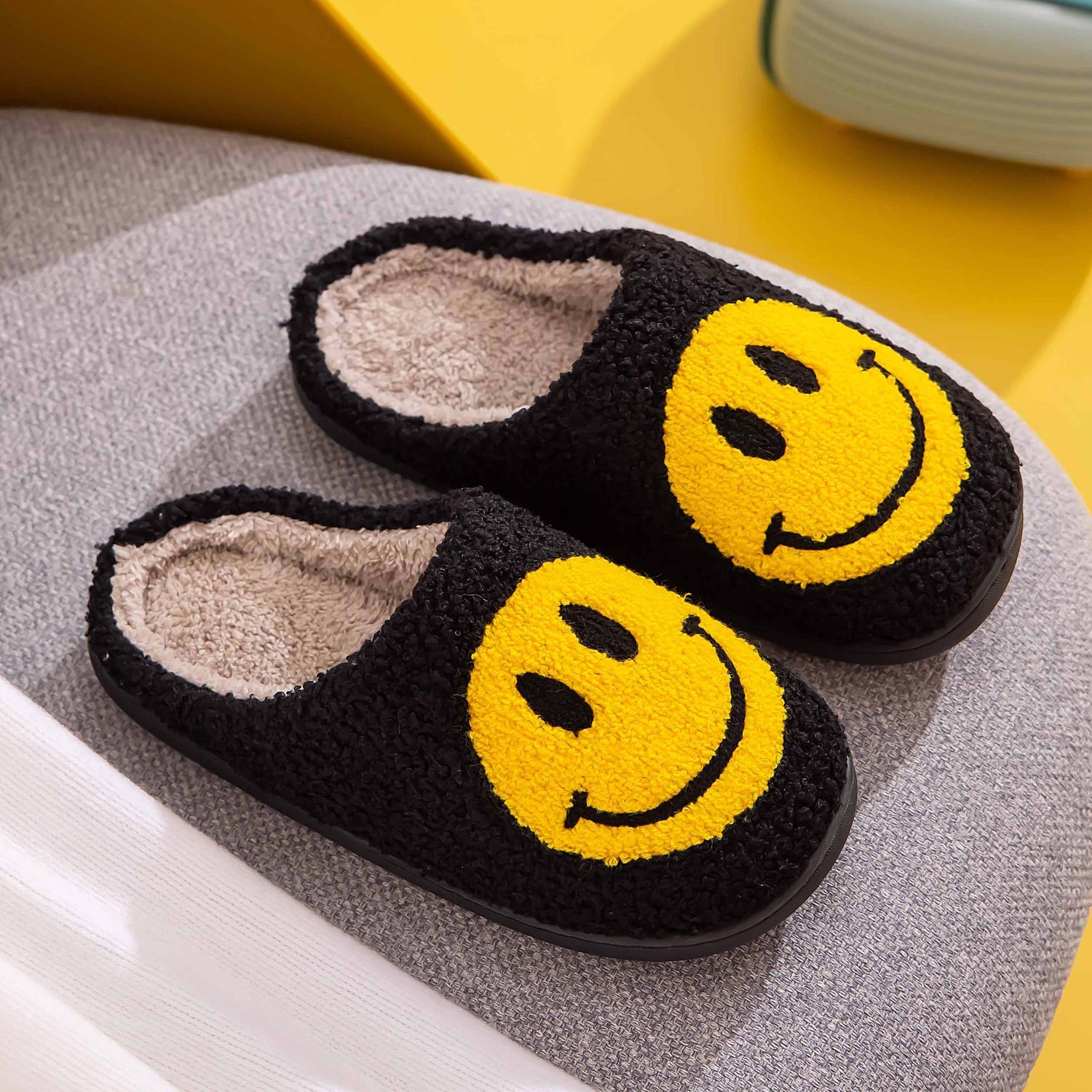 Melody Smiley Face Slippers - House of Cardwell