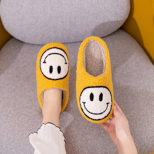 Melody Smiley Face Slippers - House of Cardwell