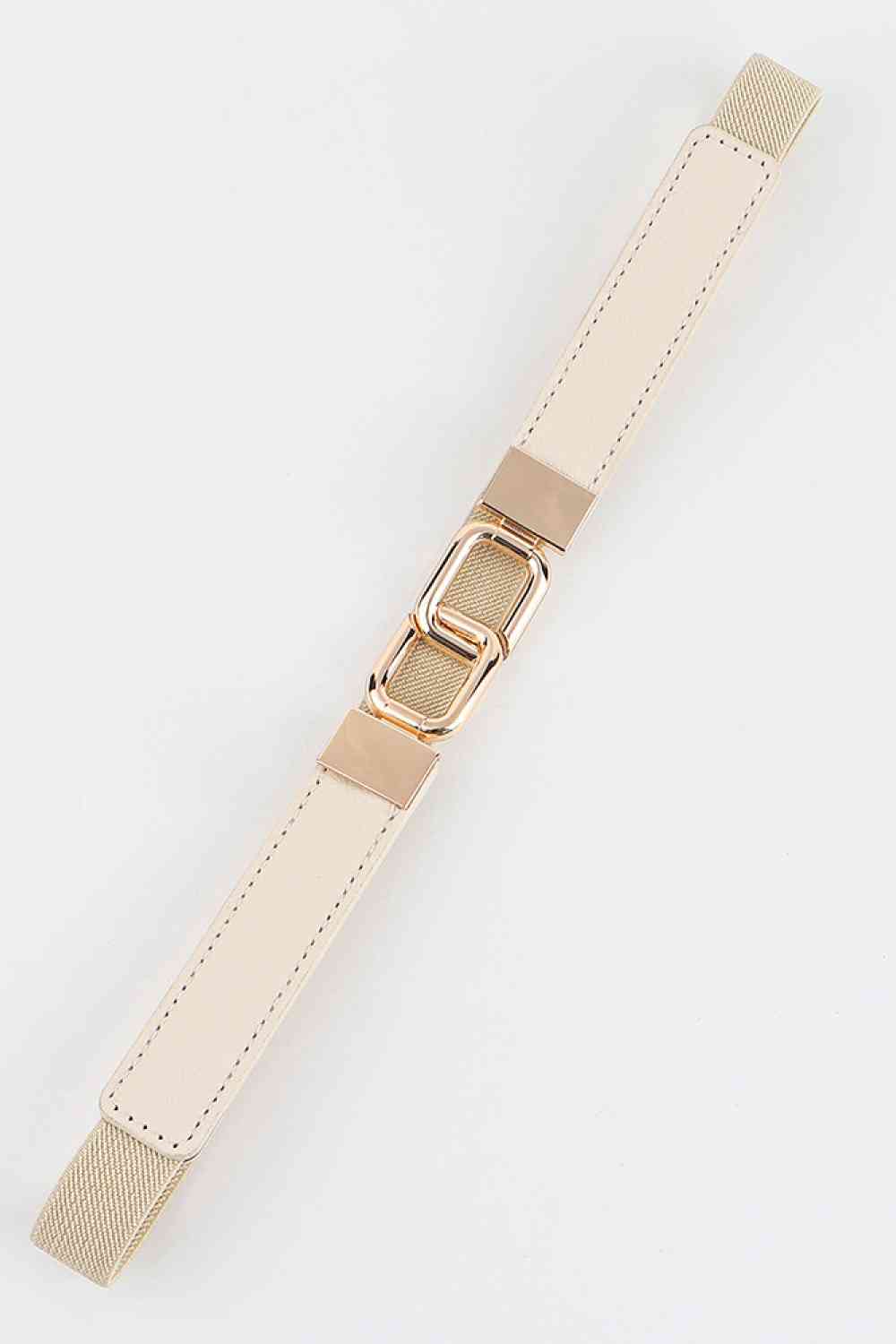 Geometric Double Buckle Elastic Belt - House of Cardwell