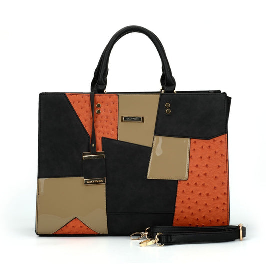 New Tote Bag Fashion One Shoulder Fashion Women's Bag Large Capacity Splice Handbag eprolo