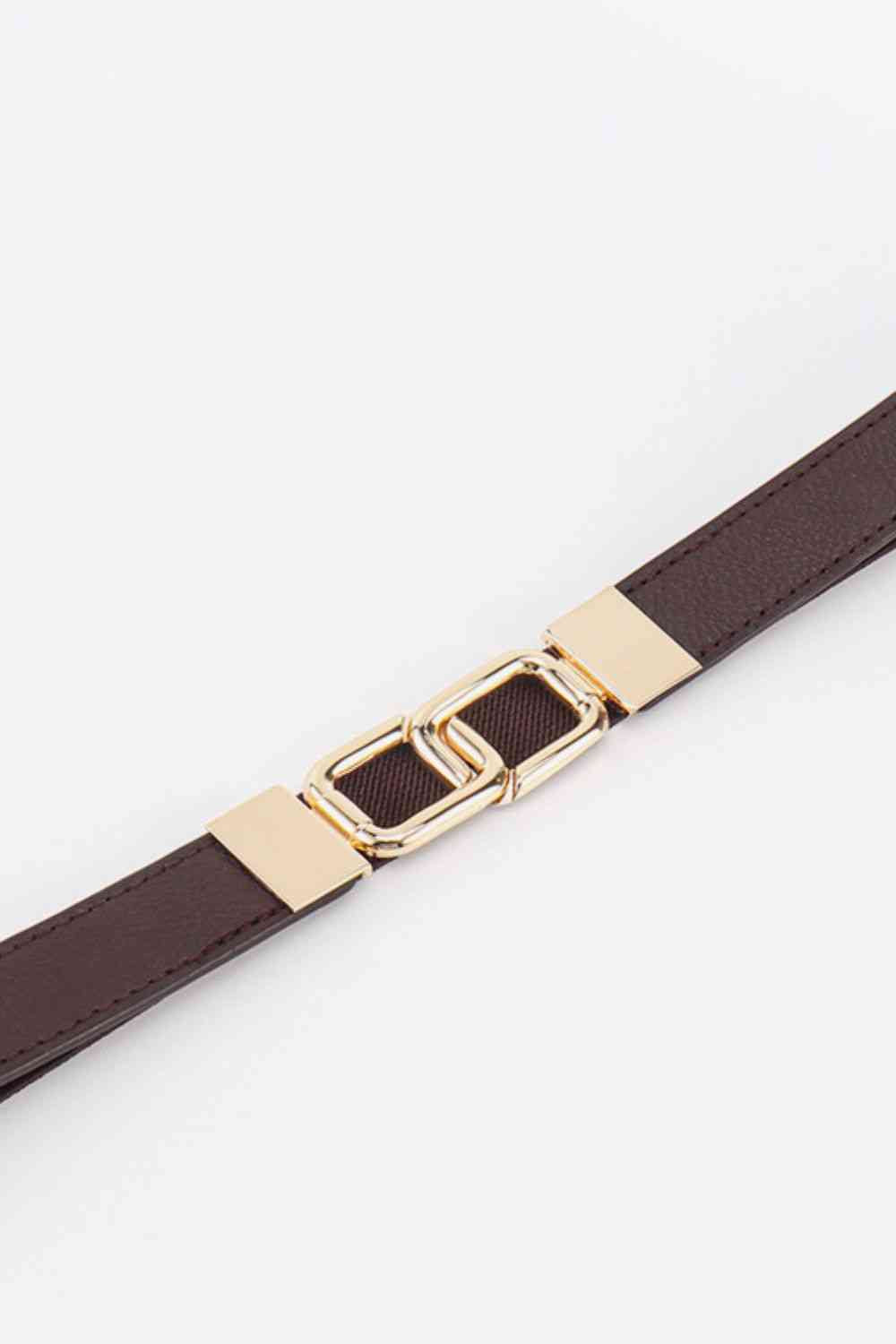 Geometric Double Buckle Elastic Belt - House of Cardwell