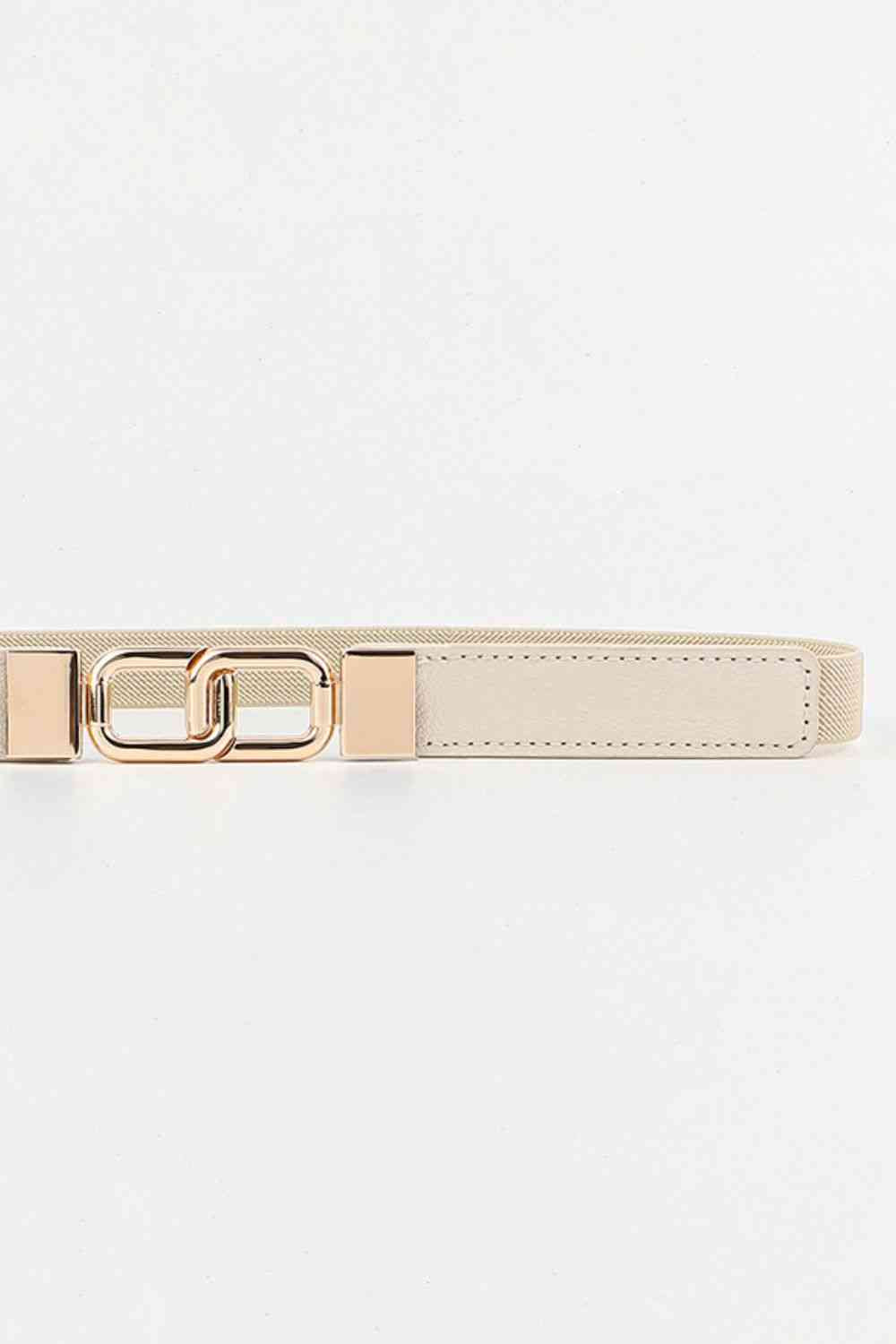 Geometric Double Buckle Elastic Belt - House of Cardwell