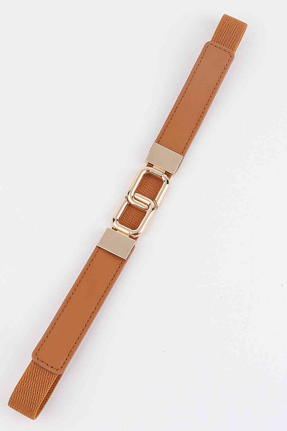 Geometric Double Buckle Elastic Belt - House of Cardwell