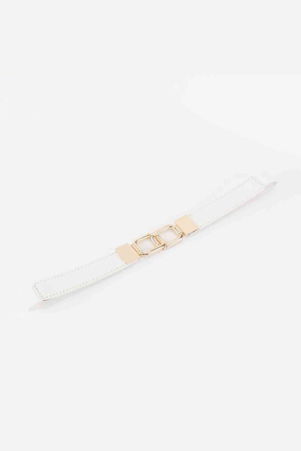 Geometric Double Buckle Elastic Belt - House of Cardwell